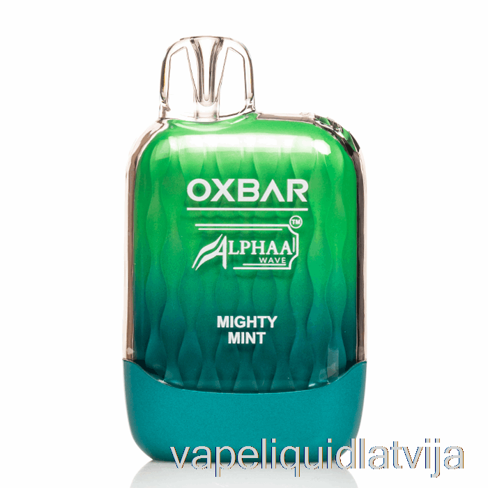 Oxbar G8000 Vienreizējais Varenais Piparmētru Vape šķidrums